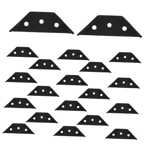 FUTUREORYY Multifunktionale Eckwinkel aus Schwarzem Edelstahl mit Schrauben Stabile Möbelverbinder für Schränke Ablagen Tische Vielseitige Eckhalterungen für Einfache Montage FUTUREORYY Multifunktionale Eckwinkel aus Schwarzem Edelstahl mit Schrauben Stabile Möbelverbinder für Schränke Ablagen Tische Vielseitige Eckhalterungen für Einfache Montage von FUTUREORYY
