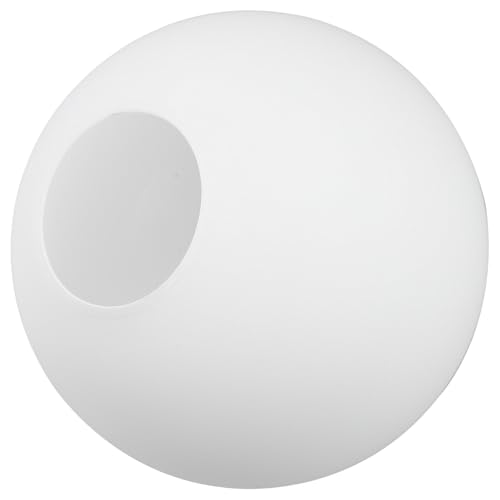 FUTUREORYY Opalweißer Glasschirm Kugelförmiger Lampenschirm Øcm Mattglas Dekorativer Lampenüberzug Für Deckenleuchte Hängelampe Beleuchtung Ersatzschirm von FUTUREORYY