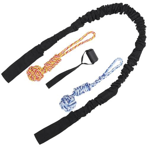 FUTUREORYY Outdoor Indoor Hundespielzeug bis Dehnbares Seil mit Bissfestem Kauspielzeug Bälle und Türhalter für Welpen und Kleine Hunde zur Zahnreinigung und Beschäftigung FUTUREORYY Outdoor Indoor Hundespielzeug bis Dehnbares Seil mit Bissfestem Kauspielzeug Bälle und Türhalter für Welpen und Kleine Hunde zur Zahnreinigung und Beschäftigung von FUTUREORYY