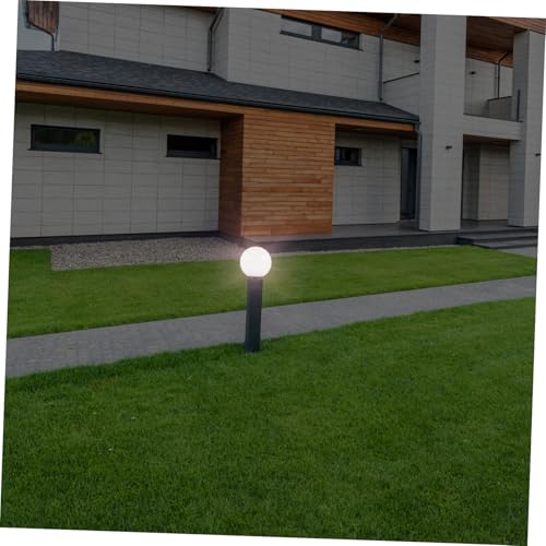 FUTUREORYY Outdoor Kugel lampenschirm Milchglas Ersatz für Gartenlaternen Wetterfester Kunststoff Lampenschirm mit Einfachem Design Schutz und Dekoration für Zufällige Farbe von FUTUREORYY