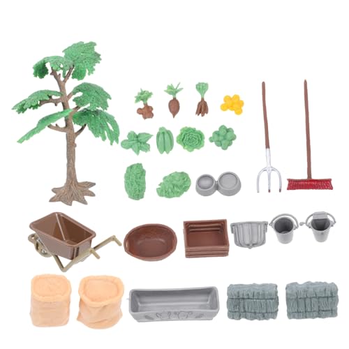 FUTUREORYY PVC Bauernhof Modell Cartoon Gemüse Ornament Lebensechte Farm Dekoration aus Langlebigem PVC Detailreiche Miniatur Obst und Gemüse Figuren Originelles Tischspielzeug für Garten FUTUREORYY PVC Bauernhof Modell Cartoon Gemüse Ornament Lebensechte Farm Dekoration aus Langlebigem PVC Detailreiche Miniatur Obst und Gemüse Figuren Originelles Tischspielzeug für Garten von FUTUREORYY