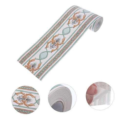 FUTUREORYY PVC Selbstklebende Wasserdichte Wandbordüre Abziehbarer Tapetenbordüren aufkleber Rutschfeste Skirting Board Decals für Küche Bad Wohnzimmer Dekoration FUTUREORYY PVC Selbstklebende Wasserdichte Wandbordüre Abziehbarer Tapetenbordüren aufkleber Rutschfeste Skirting Board Decals für Küche Bad Wohnzimmer Dekoration von FUTUREORYY