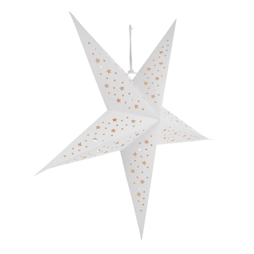 FUTUREORYY Papier Lampenschirm Fünfzackiger Papierstern Lampenabdeckung Leicht Montierbar Für Wohnzimmer Schlafzimmer Dekoration Modern Einfaches Design FUTUREORYY Papier Lampenschirm Fünfzackiger Papierstern Lampenabdeckung Leicht Montierbar Für Wohnzimmer Schlafzimmer Dekoration Modern Einfaches Design von FUTUREORYY