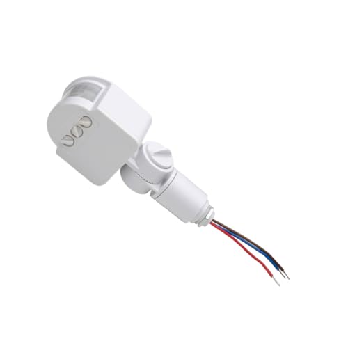 FUTUREORYY Pir Infrarot Bewegungsmelder Schalter LED Sicherheitslicht Erkennung Energiesparend Geeignet für Innen und Außenbereich Hochsensibler Infrarotsensor FUTUREORYY Pir Infrarot Bewegungsmelder Schalter LED Sicherheitslicht Erkennung Energiesparend Geeignet für Innen und Außenbereich Hochsensibler Infrarotsensor von FUTUREORYY