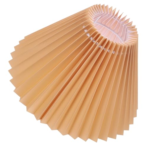 FUTUREORYY Plissee Lampenschirm Farbton Lampenschirm Ersatz für Tischlampe Stehlampe Wandleuchte Schlafzimmer Wohnzimmer Dekorative Lampenabdeckung von FUTUREORYY