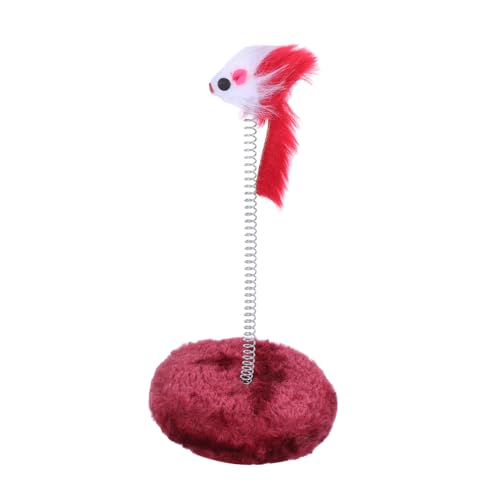 FUTUREORYY Plüsch Katzeninteraktives mit und Automatischem Rückprall Aktives Katzenspielzeug für Wohnungskatzen Langlebiger Kätzchen Tumbler zur Natürlicher Jagdinstinkte Zufällige Farbe FUTUREORYY Plüsch Katzeninteraktives mit und Automatischem Rückprall Aktives Katzenspielzeug für Wohnungskatzen Langlebiger Kätzchen Tumbler zur Natürlicher Jagdinstinkte Zufällige Farbe von FUTUREORYY