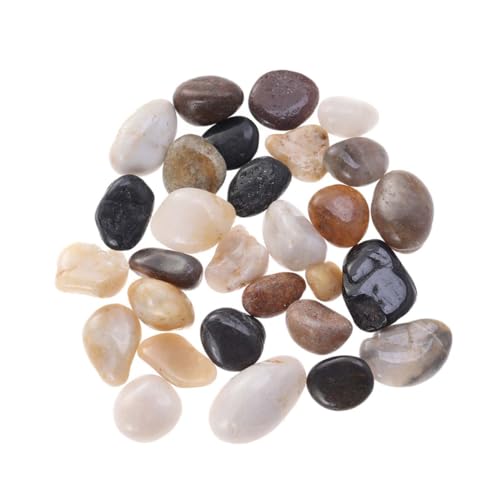 FUTUREORYY Polierte Flusssteine Dekorative Gartensteine Wetterfeste Steine für Vasen Bonsai Aquarien Innen Außen FUTUREORYY Polierte Flusssteine Dekorative Gartensteine Wetterfeste Steine für Vasen Bonsai Aquarien Innen Außen von FUTUREORYY