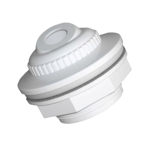 FUTUREORYY Pool Einlaufdüse Abs mit Verstellbarer Strömungsrichtung Mit Klemme und Gewindedichtband Langlebiges Pool Spa Jet Rücklauf Fitting für Effiziente Wasserzirkulation und Einfache von FUTUREORYY