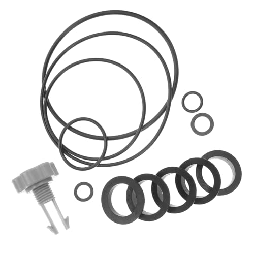FUTUREORYY Pool Pump Dichtungsringe PVC Dichtungen Ersatzkit für Sandfilter Schwimmbad Kompatibel mit Intex Poolfilterpumpen Einfache Installation und Verbesserte Filtration von FUTUREORYY