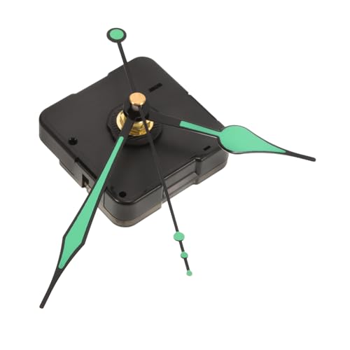 FUTUREORYY Quarzuhrwerk Ersatzteil für DIY Wanduhr Reparatur Langlebiger Kunststoff Mechanismus Fluoreszierendes Uhrwerk mit Geeignet für Kreative Uhrenbauprojekte und Wanduhren von FUTUREORYY