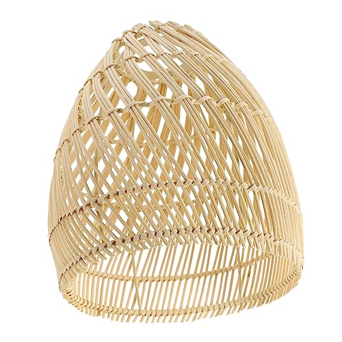 FUTUREORYY Rattan Pendelleuchte Lampenschirm Handgewebt Rustikal Leicht Langlebig Ersatzschirm Ø Höhe für Wohnzimmer Balkon Esszimmer Moderne Hängelampe FUTUREORYY Rattan Pendelleuchte Lampenschirm Handgewebt Rustikal Leicht Langlebig Ersatzschirm Ø Höhe für Wohnzimmer Balkon Esszimmer Moderne Hängelampe von FUTUREORYY