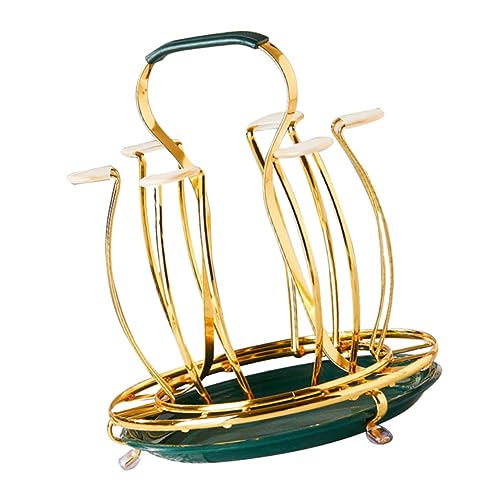 FUTUREORYY Robuster Dekorativer Becherhalter aus Platzsparendes Belüftetes Abtropfgestell für Haushalts Glasbecher Stabiles Küchenregal für Zuhause FUTUREORYY Robuster Dekorativer Becherhalter aus Platzsparendes Belüftetes Abtropfgestell für Haushalts Glasbecher Stabiles Küchenregal für Zuhause von FUTUREORYY