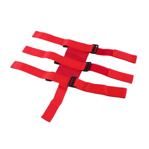 FUTUREORYY Robuster Nylon Spannriemen für Fahrzeug zur Festen Befestigung von Taschenlampe Becher oder Feuerlöscher Einfache Montage Verschleißfest Passend für JP Geländewagen Rote Ausführung von FUTUREORYY
