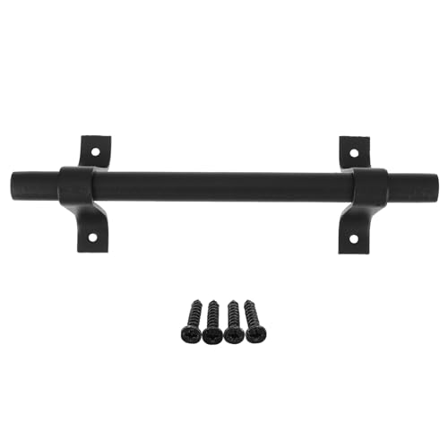 FUTUREORYY Robuster Scheunentorgriff aus Karbonstahl Rustikaler Amerikanischer Türgriff für Schiebetore Garagentüren und Schränke Langlebig Vintage Stil für Innen und Außenbereich Geeignet von FUTUREORYY