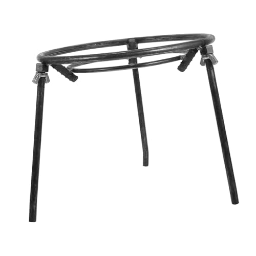 FUTUREORYY Robustes Abnehmbares Dreibein Stativ aus für Outdoor Feuerstellen Stabiles Dreieck Design für Sicheres Kochen Vielseitig für Grillen Kochen und Simmern Beim Camping und Wandern von FUTUREORYY