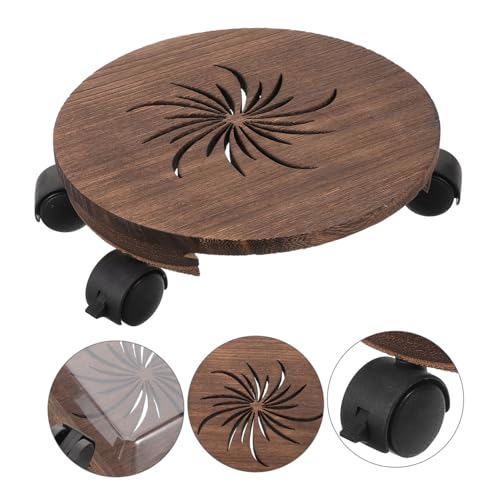 FUTUREORYY Robustes Rundes Blumenroller Massivem Lenkrollen und Bremse Mobiler Pflanztopf untersetzer für Schwere Übertöpfe im Innen Außenbereich FUTUREORYY Robustes Rundes Blumenroller Massivem Lenkrollen und Bremse Mobiler Pflanztopf untersetzer für Schwere Übertöpfe im Innen Außenbereich von FUTUREORYY