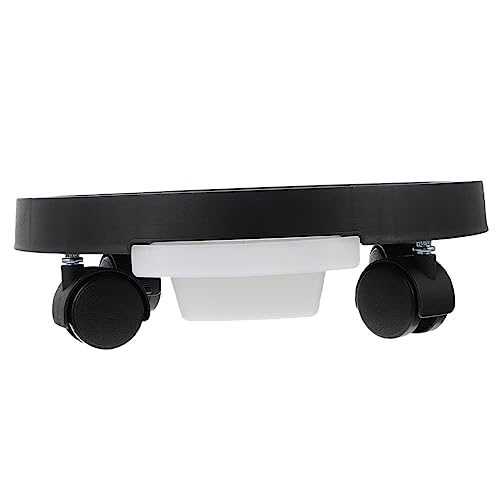 FUTUREORYY Rollbarer Pflanzenroller mit Drehbaren Rädern Runder Pflanzentopf Untersetzer Dickem Schwarzem Resin Wasserdichtes und Bodenschonendes Pflanzentopf Tablett für Drinnen und Draußen FUTUREORYY Rollbarer Pflanzenroller mit Drehbaren Rädern Runder Pflanzentopf Untersetzer Dickem Schwarzem Resin Wasserdichtes und Bodenschonendes Pflanzentopf Tablett für Drinnen und Draußen von FUTUREORYY