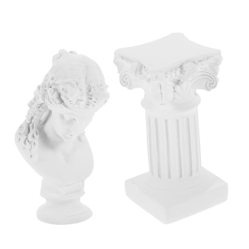 FUTUREORYY Roman Säulen Skulptur Resin Figur mit Griechischer Mythologie Dekofigur für Tisch Wohnzimmer Büro Feine Details Stabile Aufstellung Kreative Wohnraumdekoration FUTUREORYY Roman Säulen Skulptur Resin Figur mit Griechischer Mythologie Dekofigur für Tisch Wohnzimmer Büro Feine Details Stabile Aufstellung Kreative Wohnraumdekoration von FUTUREORYY