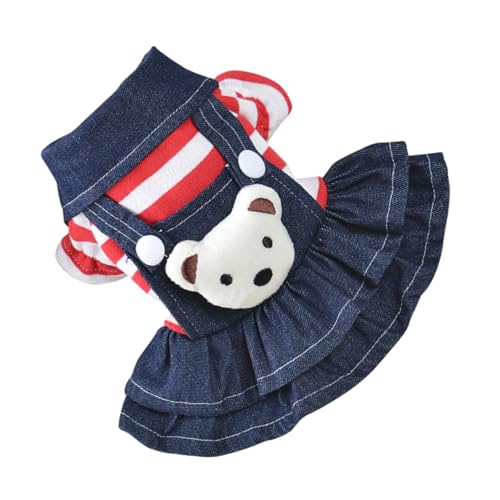 FUTUREORYY Rot mit Bären und Streifenmuster S Kleine Haustierkleidung für Hunde und Katzen Bequemes Leicht Anzuziehendes Outfit für Alltag Outdoor und Fotoshootings FUTUREORYY Rot mit Bären und Streifenmuster S Kleine Haustierkleidung für Hunde und Katzen Bequemes Leicht Anzuziehendes Outfit für Alltag Outdoor und Fotoshootings von FUTUREORYY