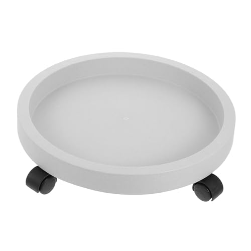 FUTUREORYY Runder Pflanzenroller mit Drehbaren Mobiler Blumentopfständer aus Robustem Pflanzuntersetzer für Innen und Außen rutschfeste Pflanzenbasis zum Schutz von Böden FUTUREORYY Runder Pflanzenroller mit Drehbaren Mobiler Blumentopfständer aus Robustem Pflanzuntersetzer für Innen und Außen rutschfeste Pflanzenbasis zum Schutz von Böden von FUTUREORYY