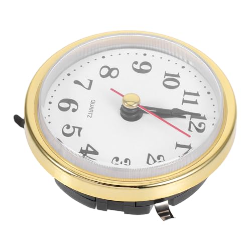 FUTUREORYY Runder Uhrwerk Ersatz Clock Head Insert Geräuscharmes Quarz uhrwerk DIY Uhrmacher Zubehör für Wanduhr Bastelprojekte Präzise und Vielseitig Einsetzbar von FUTUREORYY