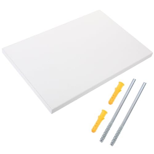 FUTUREORYY Rustikales Wandregal aus Robustem Material Wandmontierter Organizer mit Hoher Tragkraft Minimalistisches Schwebendes Regal für Wohnzimmer Büro Schlafzimmer und Badezimmer Warmweiß FUTUREORYY Rustikales Wandregal aus Robustem Material Wandmontierter Organizer mit Hoher Tragkraft Minimalistisches Schwebendes Regal für Wohnzimmer Büro Schlafzimmer und Badezimmer Warmweiß von FUTUREORYY