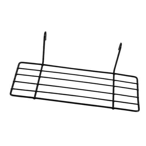FUTUREORYY Gitterplattenregal Gerades Regal Für Wandmontage Aus Draht Für Gitterwände Übereinander Oder Untereinander Stapelbar Für Ordnung in Küche Bad Und Vorratsschrank FUTUREORYY Gitterplattenregal Gerades Regal Für Wandmontage Aus Draht Für Gitterwände Übereinander Oder Untereinander Stapelbar Für Ordnung in Küche Bad Und Vorratsschrank von FUTUREORYY