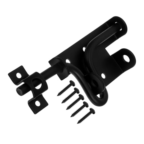 FUTUREORYY Schwerer Türbolzen Riegel aus Carbonstahl Robustes Gartentor Schloss Wetterbeständiger Türriegel mit Verlängerung Vielseitiger Türbolzen Verschluss für Stall und Zaun FUTUREORYY Schwerer Türbolzen Riegel aus Carbonstahl Robustes Gartentor Schloss Wetterbeständiger Türriegel mit Verlängerung Vielseitiger Türbolzen Verschluss für Stall und Zaun von FUTUREORYY