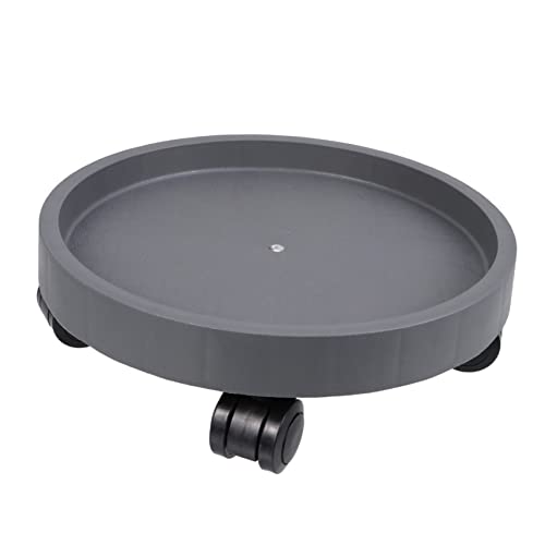 FUTUREORYY Schwerlast Pflanzenroller Blumentopf Untersetzer mit Verstärkter Pflanzkübel Wagen Langlebiger Resin Gartenroller für Innen und Außenbereich Stabiler Blumenroller von FUTUREORYY