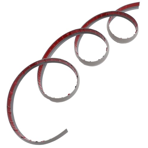 FUTUREORYY Selbstklebender PVC Bodenübergangsprofil Türschwelle Teppichabschlussleiste Holzoptik Flexibel Strapazierfähig Installieren von FUTUREORYY