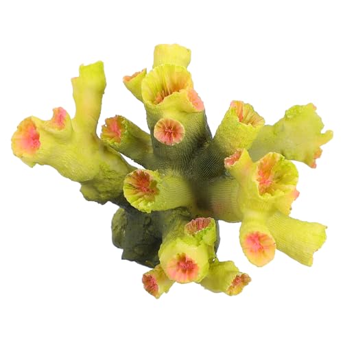 FUTUREORYY Simulation Kleine Korallen Aquarium Landschaftsdeko aus Resin Lebensechte Grüne Fischbecken Verzierung Fischfreundliches Ornament für Süßwasseraquarien FUTUREORYY Simulation Kleine Korallen Aquarium Landschaftsdeko aus Resin Lebensechte Grüne Fischbecken Verzierung Fischfreundliches Ornament für Süßwasseraquarien von FUTUREORYY