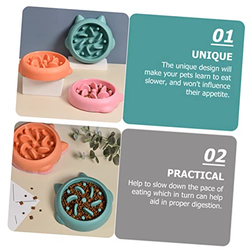 FUTUREORYY Slow Feeder Hundenapf Antischlingnapf mit Glatten Kanten rutschfest für Mittelgroße bis Große Hunde Geeignet für Nass und Trockenfutter Langsames Fressen zur Gewichtskontrolle von FUTUREORYY