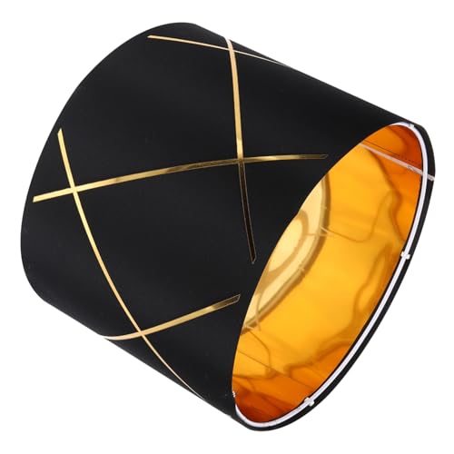 FUTUREORYY Stoff Lampenschirm mit Streifen Design Ersatz Lampenschirm für Tischlampe Wohnzimmer Schlafzimmer Hotel Dekoration von FUTUREORYY