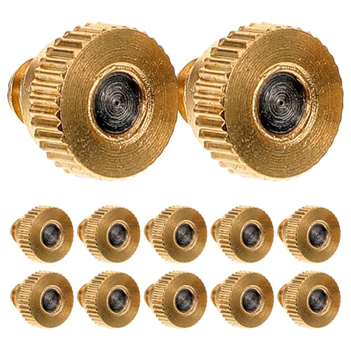 FUTUREORYY Teiliges Messing Sprühnebel düsen Bleifrei Öffnung für Niederdruck misting systeme Installieren Wassersparend für Außenkühlung Gewächshaus Landschaft und Staubkontrolle FUTUREORYY Teiliges Messing Sprühnebel düsen Bleifrei Öffnung für Niederdruck misting systeme Installieren Wassersparend für Außenkühlung Gewächshaus Landschaft und Staubkontrolle von FUTUREORYY