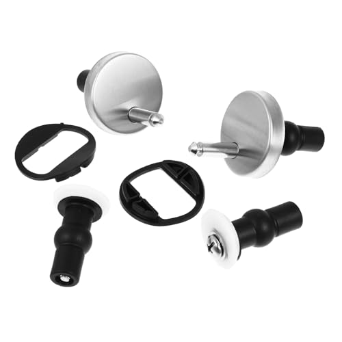 FUTUREORYY Toilettensitz Befestigungsset Edelstahl Schrauben und Expanding Rubber Muttern für Wc Sitz Scharniere Installieren Langlebig Geeignet für Toilettensitze von FUTUREORYY