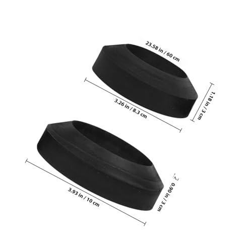 FUTUREORYY Toilettentank Dichtungsset mit Gummiabdichtung und Edelstahl Schrauben Langlebiges Ersatzset zur Wasserleckagevermeidung Passend für Verschiedene Wc spülkästen und Badezimmer von FUTUREORYY