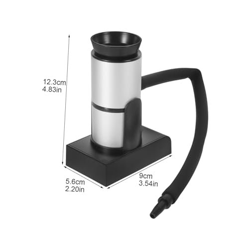 FUTUREORYY Tragbarer Food Bbq Smoker Handheld Rauchgenerator aus Hochwertigem Material Praktisches Cocktail Smoking Kit für Fleisch Fisch Molekularküche und Grillzubehör Kompakt und von FUTUREORYY