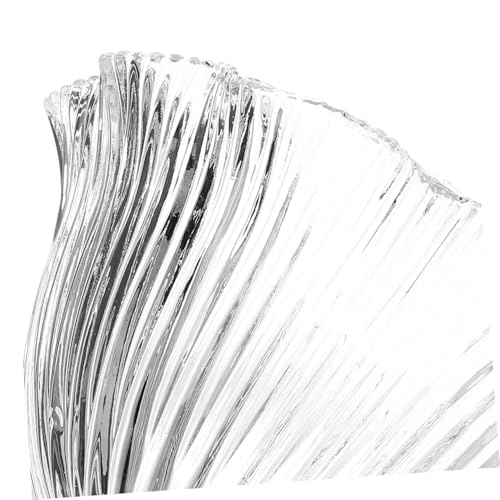 FUTUREORYY Transparent Vintage Glas Lampenschirm Dekorativer Lampenschirm für Pendelleuchte Wandlampe und Deckenleuchte Lichtdurchlässig für Sanfte Beleuchtung im Schlafzimmer und von FUTUREORYY