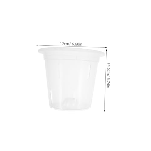 FUTUREORYY Transparente Orchideen blumentöpfe mit Löchern Phalaenopsis Hydroponik Pflanzgefäße Wurzelkontrolle Großer für Sukkulenten und Innenpflanzen FUTUREORYY Transparente Orchideen blumentöpfe mit Löchern Phalaenopsis Hydroponik Pflanzgefäße Wurzelkontrolle Großer für Sukkulenten und Innenpflanzen von FUTUREORYY