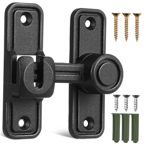 FUTUREORYY Türriegel Schiebetür Schloss Flip Türsicherung ohne Schlüssel Anti pick Mechanismus Vielseitig für Scheunen Metalltore Badezimmer Einfache Montage mit Schrauben oder Kleber FUTUREORYY Türriegel Schiebetür Schloss Flip Türsicherung ohne Schlüssel Anti pick Mechanismus Vielseitig für Scheunen Metalltore Badezimmer Einfache Montage mit Schrauben oder Kleber von FUTUREORYY