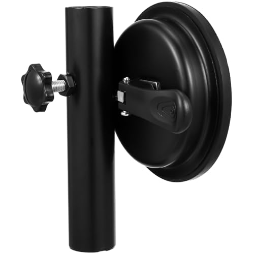 FUTUREORYY Verstellbare Fahnenmast Halterung mit Saugnapf Aluminiumlegierung Stabile Flaggenstock Halterung für Auto und Garten Praktischer Fahnenmasthalter für Unterschiedliche Flaggen von FUTUREORYY