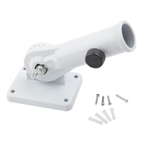 FUTUREORYY Verstellbare Fahnenmastenhalterung aus Robustem Material Wetterfeste Fahnenstabhalterung zur Wandmontage für Balkon Garten und Terrasse Stabiler Fahnenmast Halter für Starke Winde FUTUREORYY Verstellbare Fahnenmastenhalterung aus Robustem Material Wetterfeste Fahnenstabhalterung zur Wandmontage für Balkon Garten und Terrasse Stabiler Fahnenmast Halter für Starke Winde von FUTUREORYY