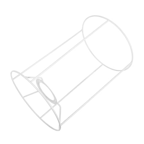 FUTUREORYY Vintage Industrieller Lampenschirm aus Metall Handgefertigter Drahtlampenschirmrahmen Robustes Schutzgitter für Leuchtmittel Einfache Montage Kunstvolles Design für Wohn von FUTUREORYY