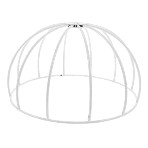 FUTUREORYY Vintage Lampenschirm Metallrahmen mit Künstlerischem Seildesign DIY Lampenschirm Gestell aus Robustem Eisen Vielseitig Kompatibel für Pendelleuchten und Stehlampen Handgefertigt von FUTUREORYY