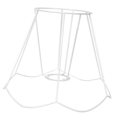 FUTUREORYY Vintage Lampenschirm Rahmen Handgefertigter Eisen Draht Lampenschirm für Wand und Tischlampen DIY Lampenring mit Stabiler Langlebiger Metallkonstruktion Passend für Diverse von FUTUREORYY