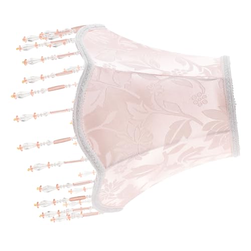 FUTUREORYY Vintage Lampenschirm aus Stoff Europäischer Stil Dekorativer Lampenschirm für Tischlampen Weicher Lichteffekt Robuste Struktur Passend für Schlafzimmer und Wohnräume Rosa FUTUREORYY Vintage Lampenschirm aus Stoff Europäischer Stil Dekorativer Lampenschirm für Tischlampen Weicher Lichteffekt Robuste Struktur Passend für Schlafzimmer und Wohnräume Rosa von FUTUREORYY
