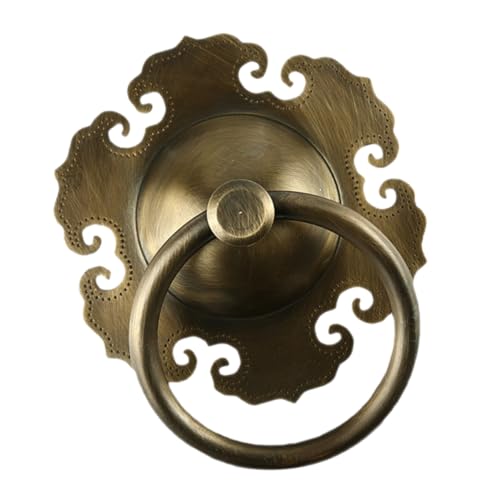 FUTUREORYY Vintage Messing Türgriff Türklinke Retro Türklopfer Antik Stil Robuster Türbeschlag für Schranktür Zimmertür und Eingangstür FUTUREORYY Vintage Messing Türgriff Türklinke Retro Türklopfer Antik Stil Robuster Türbeschlag für Schranktür Zimmertür und Eingangstür von FUTUREORYY