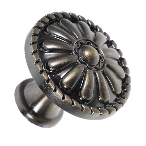 FUTUREORYY Vintage Schrankknöpfe aus Zinklegierung Runde Antike Möbelgriffe mit Schrauben Einzelloch Retro Türgriffe für Kommode Schublade Küchenschränke Eleganter Bronze look Einfache FUTUREORYY Vintage Schrankknöpfe aus Zinklegierung Runde Antike Möbelgriffe mit Schrauben Einzelloch Retro Türgriffe für Kommode Schublade Küchenschränke Eleganter Bronze look Einfache von FUTUREORYY