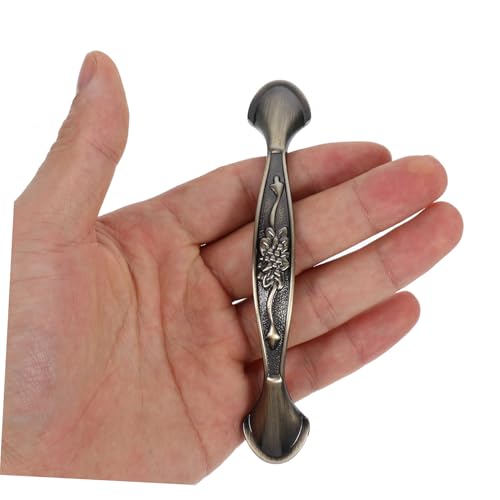 FUTUREORYY Vintage Schubladengriffe aus Langlebiger Zinklegierung Antik Beschichtet für Schrank Kommode Küchenschränke Einfache Montage Vielseitig Verwendbar Eleganter Retro möbelgriff von FUTUREORYY