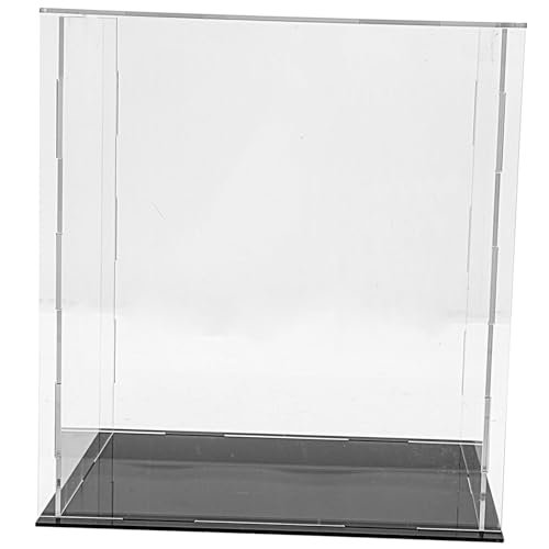 FUTUREORYY Vitrine für Puppen und Modellfiguren Transparente Aufbewahrungsbox Staubdichter Display schaukasten Langlebiger Sammelbox Organizer für Sammlerstücke FUTUREORYY Vitrine für Puppen und Modellfiguren Transparente Aufbewahrungsbox Staubdichter Display schaukasten Langlebiger Sammelbox Organizer für Sammlerstücke von FUTUREORYY